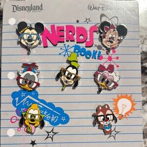 Disney Nerds Rock Pin Set